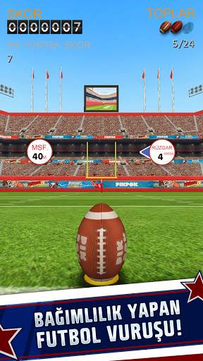 Flick Kick Field Goal Kickoff screenshot 1