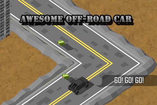 Crazy Monster Truck Zigzag 3D screenshot 2