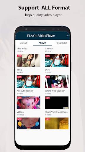 PLAYitt - Video player-Indian video player screenshot 1