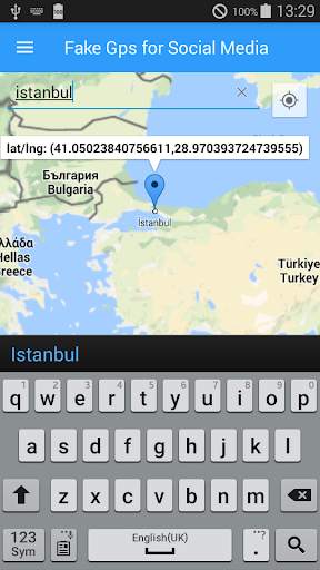 Fake Gps for Social Media screenshot 4