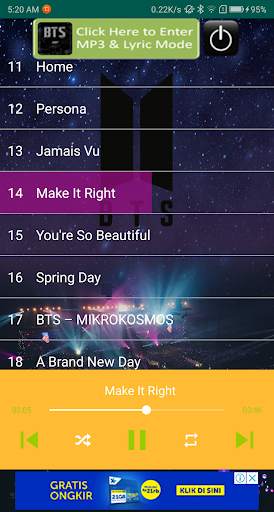 BTS Song offline screenshot 7