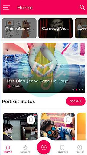 Vigo - Short Video Status screenshot 1