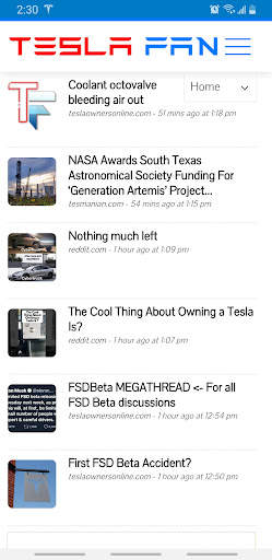 Tesla Fan News screenshot 1