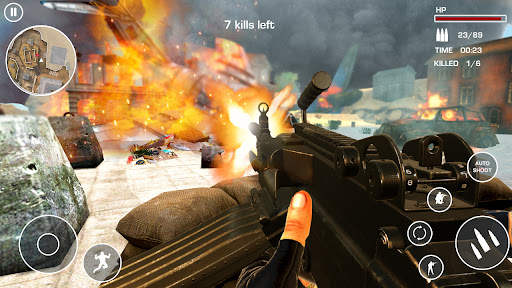 WW2 Gun Strike: World War 2021- Shooting Simulator screenshot 3