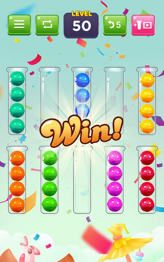 Ball Sort Puzzle: Candy Sort, Color Sorting Game screenshot 18
