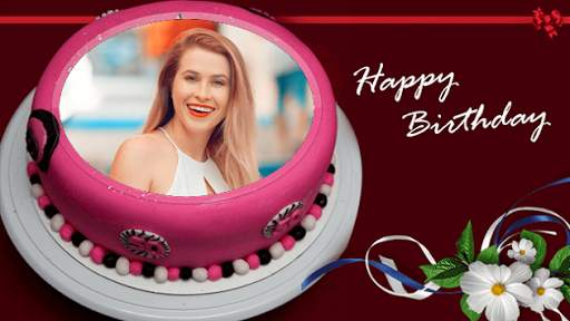 Birthday Frames : Photo On Birthday Cake With Name screenshot 5