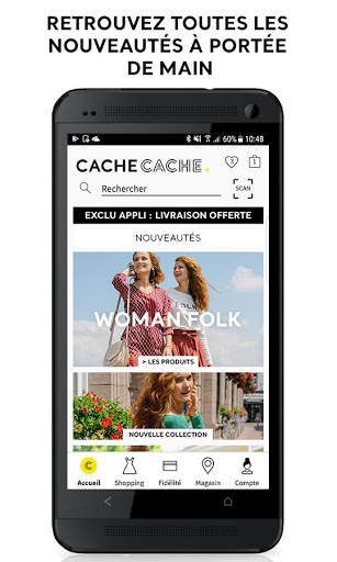 Cache Cache, l'appli shopping screenshot 1