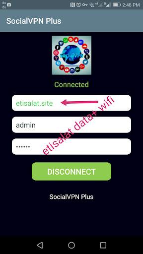 Socialvpn plus screenshot 1
