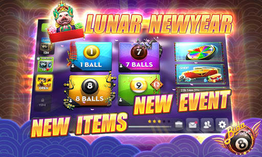 Bida Online: 8 Pool Ball, Billiard Online, 7 Card screenshot 1