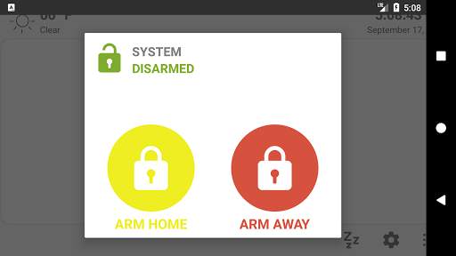 MQTT Alarm Control Panel 2 تصوير الشاشة