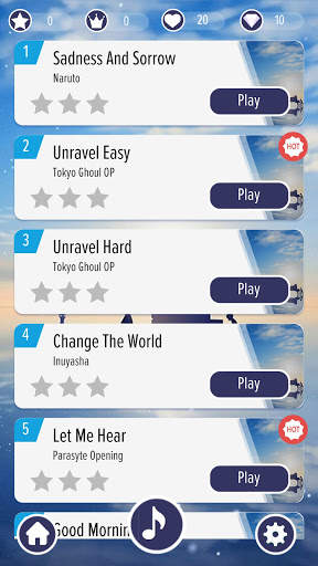 Anime Piano Tiles Offline screenshot 3