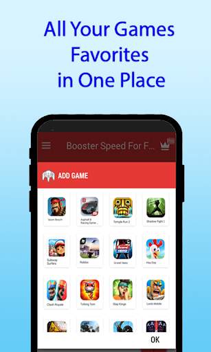Game Speed Booster For Free Fire & PuPg screenshot 2