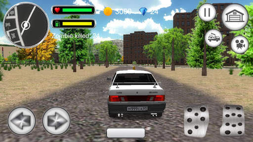Driver 3D: Lada Samara 2115 simulator screenshot 3