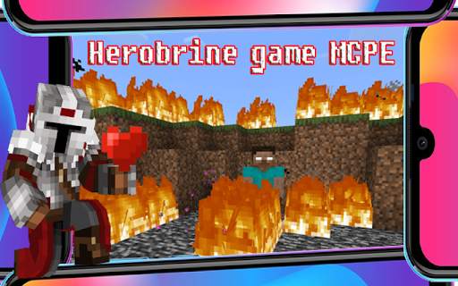 Mod Herobrine Minecraft screenshot 3