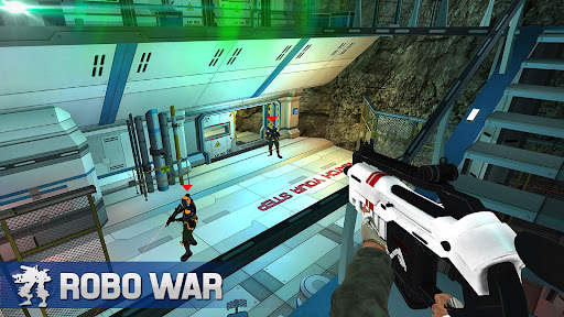 Robot Gun Shooting Games War screenshot 5