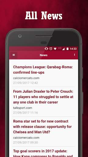 Roma Sport News screenshot 1