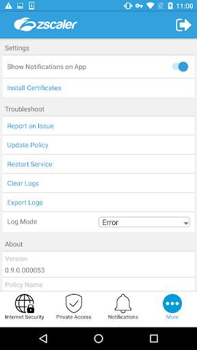 Zscaler Client Connector screenshot 3