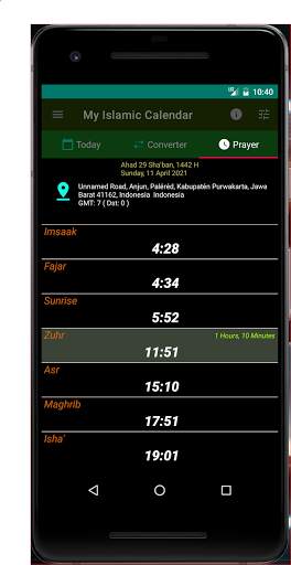 My Islamic Calendar screenshot 5