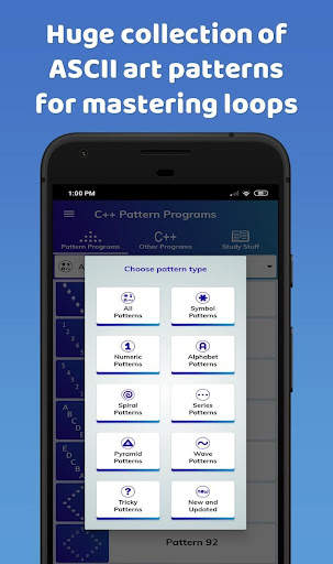 C   Pattern Programs screenshot 2