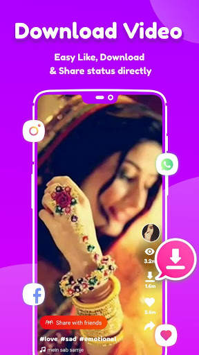 ME LIKE - Indian Full Screen Whatsapp Status screenshot 2