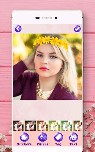 Flower Crown Camera - Flower Crown Photo Editor screenshot 6