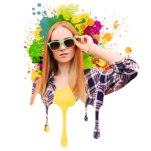 Drip Effect, Auto Background change icon