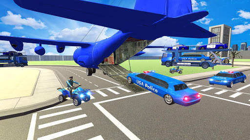 US Police ATV Quad: Transporter Game screenshot 4