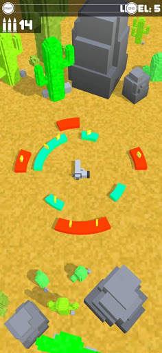 Spinning Gun: Roller shooter 3D screenshot 3