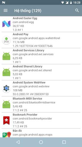 Trình quản lý ứng dụng hệ thống screenshot 5