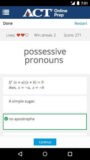 ACT Online Prep скриншот 5