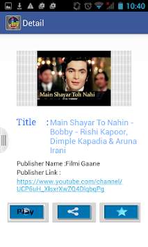 Hindi Film Songs Video screenshot 2