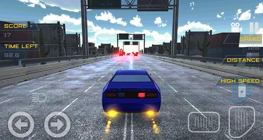 Extreme Speed Car Racing 3D Ga screenshot 1