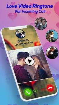 Love Video Ringtone for Incoming Call screenshot 2