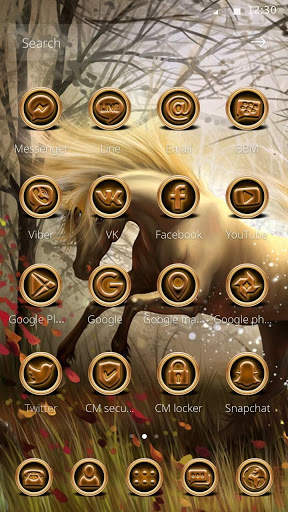 Golden Horse Theme screenshot 4