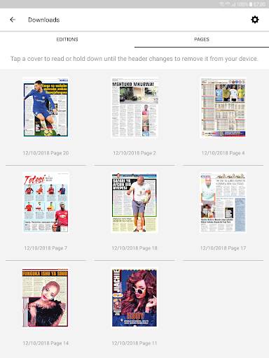 Mwanaspoti Epaper App screenshot 8