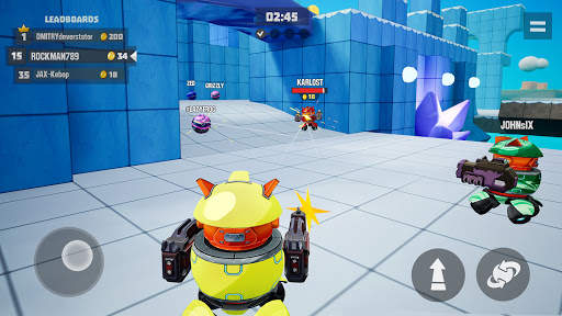 Marble Clash: 3D Бои Роботов скриншот 1
