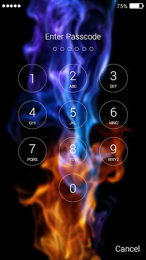 Fire Lock Screen screenshot 2