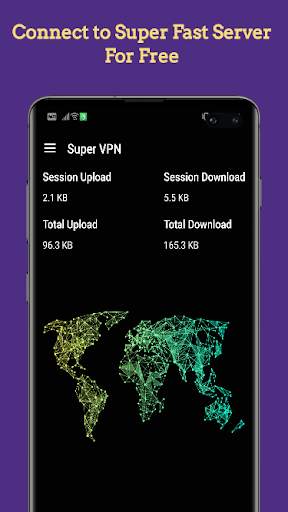 Free Super VPN - Unlimited Turbo VPN screenshot 1