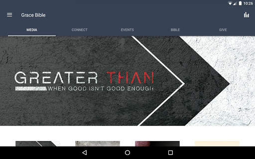 Grace Bible Church App screenshot 4