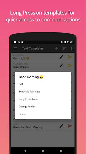 Text Templates - Templates and Message Scheduler скриншот 7