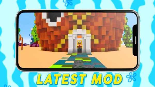 3D Bikini Bottom World In Minecraft screenshot 1