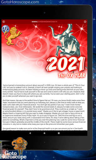 Leo Horoscope - Leo Daily Horoscope 2021 free app screenshot 9