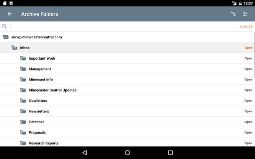 Mimecast Mobile screenshot 7