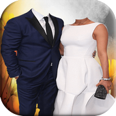 Couple Photo Suits Editing icon