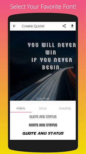 Quotes Creator - Picture Quotes screenshot 5