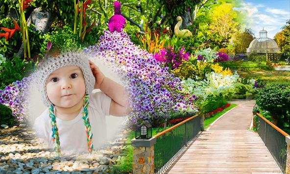 Beautiful Flower Garden Photo Frame Application screenshot 15