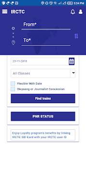 Indian Railways screenshot 2