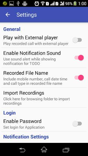 Call Recorder for Android[PRO] screenshot 4
