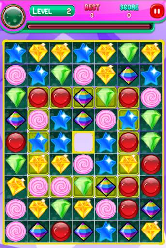Classic Jewel Crush Match 3 screenshot 6