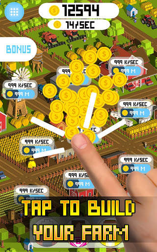 Tap Tap Farm Clicker screenshot 1
